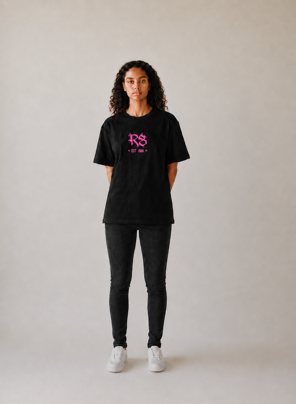 PINK Heavyweight Oversized Shirt- Ladies