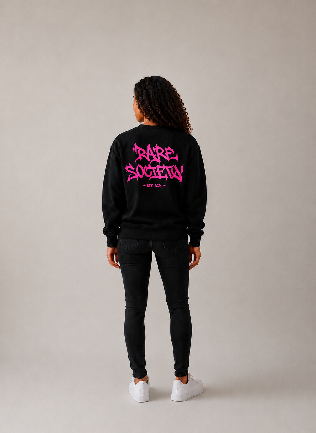 PINK Crewneck Jumper- Ladies